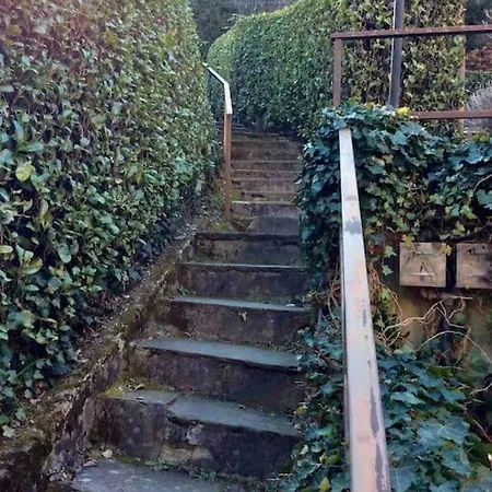 Giardino Con Pontile Sul Lago D'orta In Riva